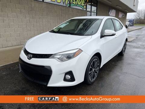 2014 Toyota Corolla for sale at Becks Auto Group in Mason OH