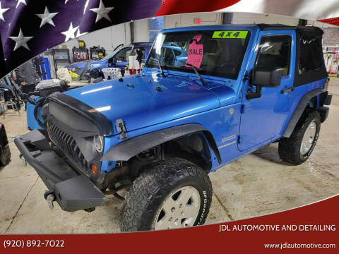 2010 Jeep Wrangler for sale at JDL Automotive and Detailing in Plymouth WI