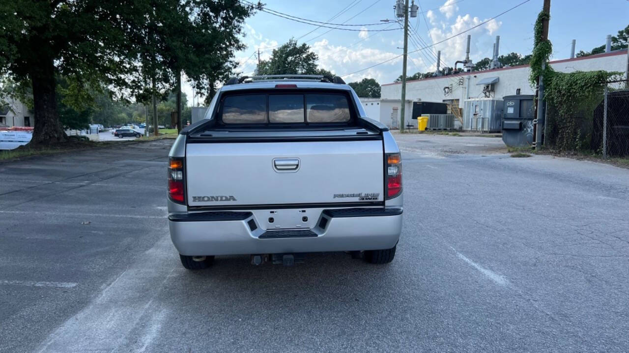 2006 Honda Ridgeline for sale at East Auto Sales LLC in Raleigh, NC