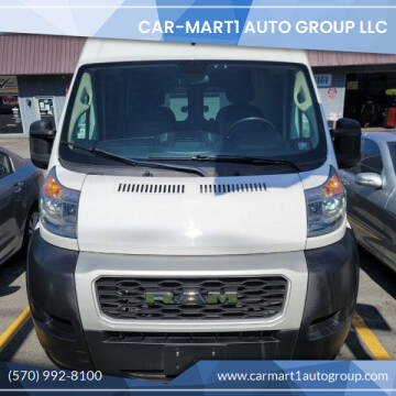 2019 RAM ProMaster for sale at Car-Mart1 Auto Group LLC in Brodheadsville PA