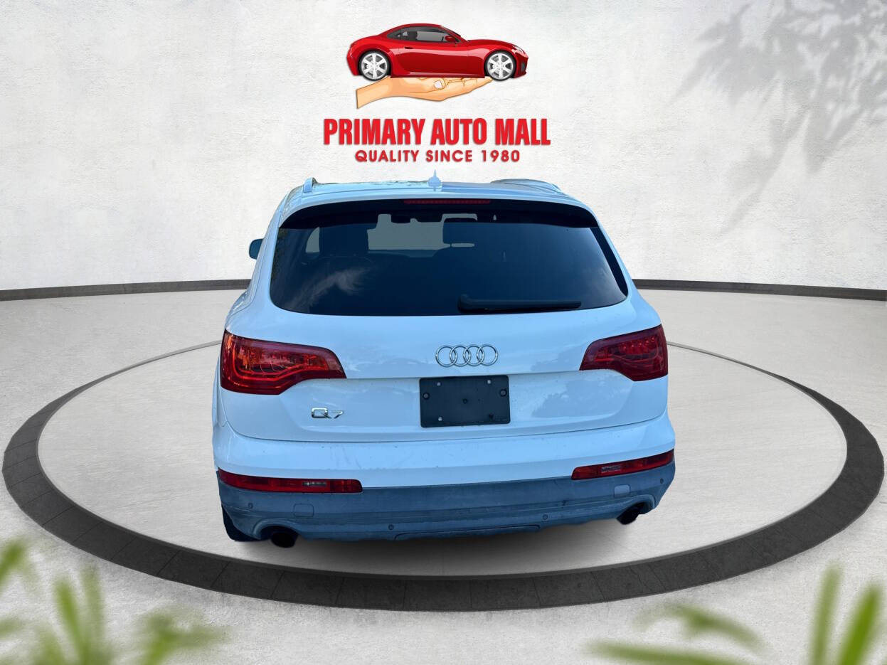 2011 Audi Q7 for sale at Primary Auto Mall in Fort Myers, FL