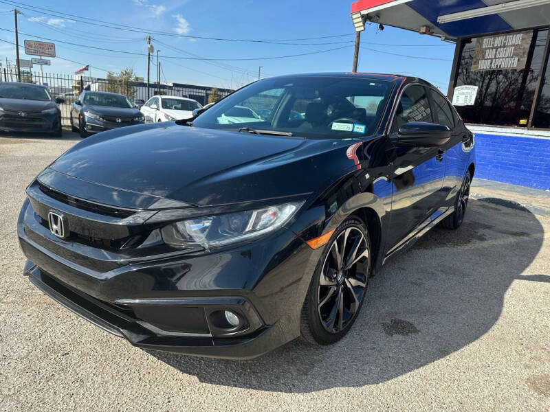 2020 Honda Civic for sale at Cow Boys Auto Sales LLC in Garland TX