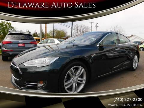 2014 Tesla Model S for sale at Delaware Auto Sales in Delaware OH
