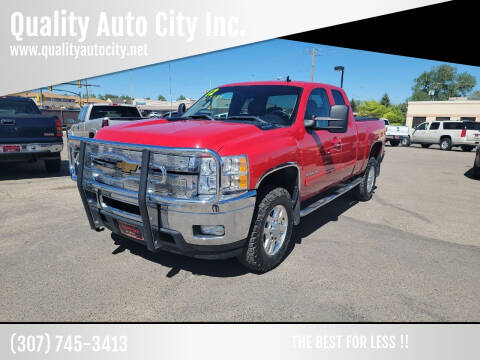 2012 Chevrolet Silverado 2500HD for sale at Quality Auto City Inc. in Laramie WY