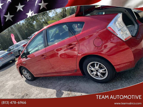 2010 Toyota Prius for sale at TEAM AUTOMOTIVE in Valrico FL