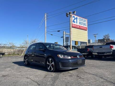 2016 Volkswagen Golf GTI for sale at 21st Century Motors in Fall River MA