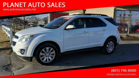 2011 Chevrolet Equinox for sale at PLANET AUTO SALES in Lindon UT