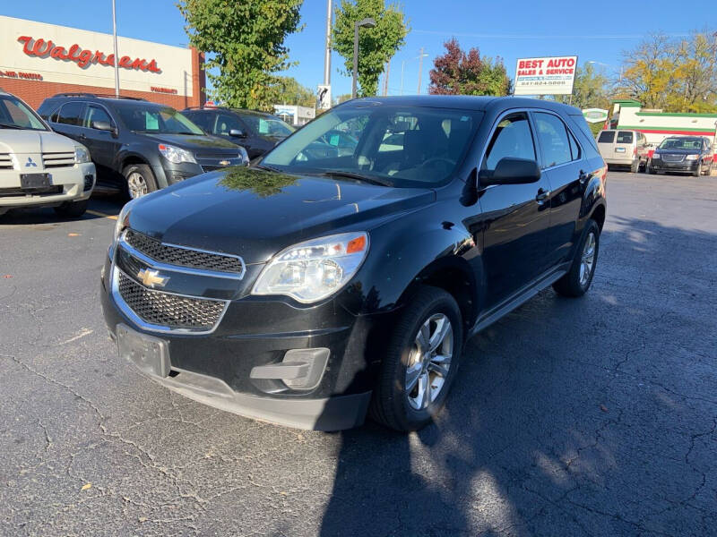 2011 Chevrolet Equinox for sale at Best Auto Sales & Service in Des Plaines IL