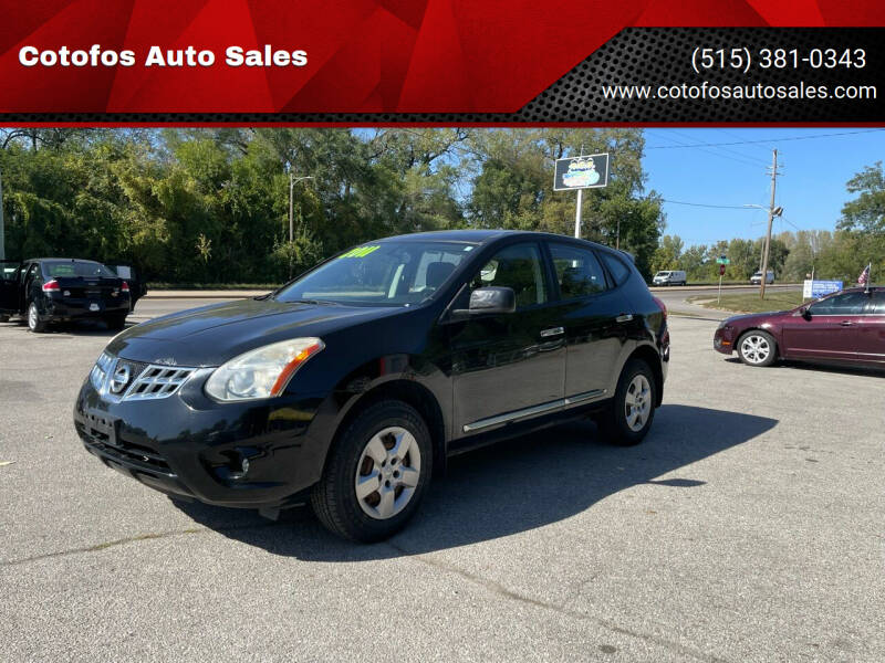 2011 Nissan Rogue for sale at Cotofos Auto Sales in Des Moines IA
