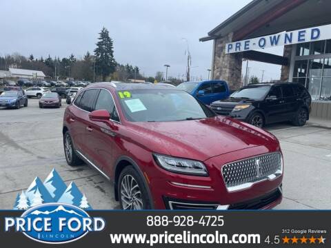 2019 Lincoln Nautilus for sale at Price Ford Lincoln in Port Angeles WA
