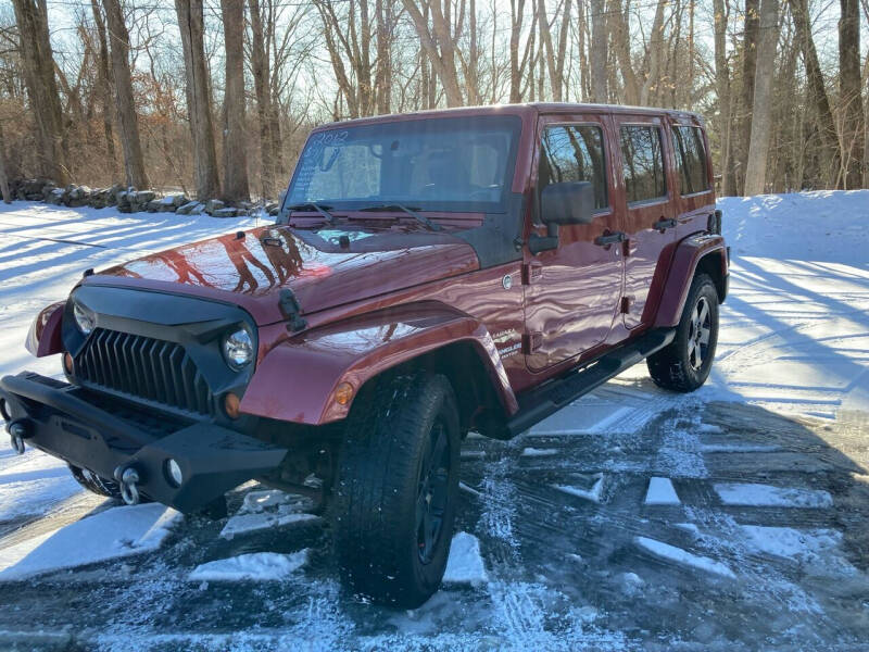 2012 Jeep Wrangler Unlimited for sale at Lou Rivers Used Cars in Palmer MA