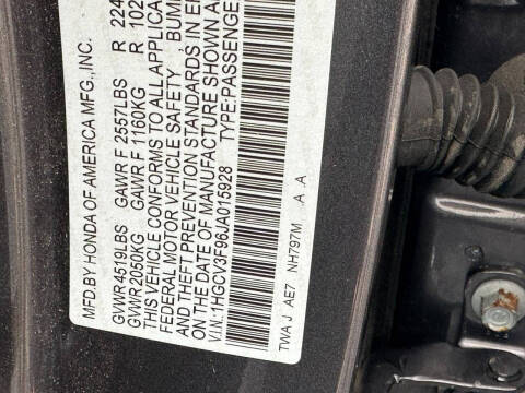 2018 Honda Accord Hybrid Touring