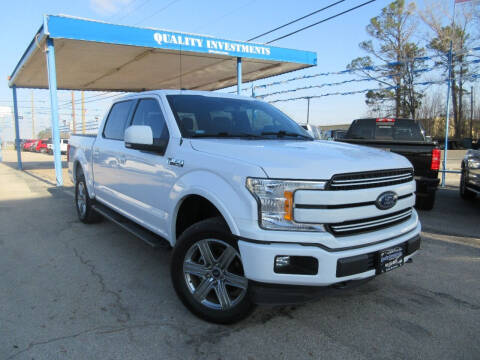 2018 Ford F-150 for sale at Quality Investments in Tyler TX