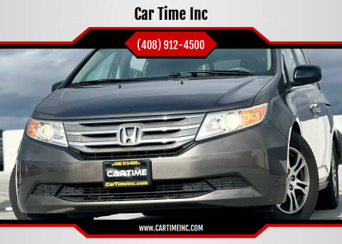 2012 Honda Odyssey for sale at Car Time Inc in San Jose CA