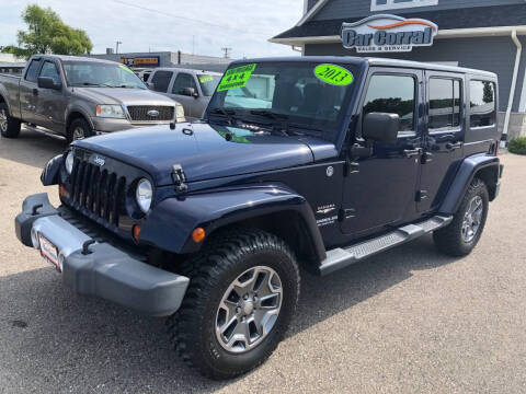 2013 Jeep Wrangler Unlimited for sale at Car Corral in Kenosha WI