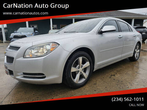 2012 Chevrolet Malibu for sale at CarNation Auto Group in Alliance OH