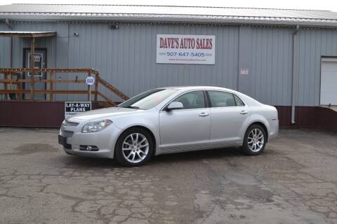 2010 Chevrolet Malibu for sale at Dave's Auto Sales in Winthrop MN