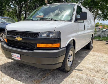 2022 Chevrolet Express Cargo for sale at HOUSTON CAR SALES INC in Houston TX