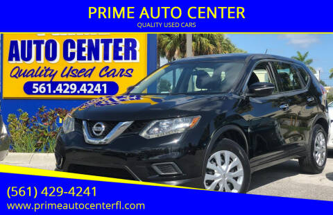 2014 Nissan Rogue for sale at PRIME AUTO CENTER in Palm Springs FL