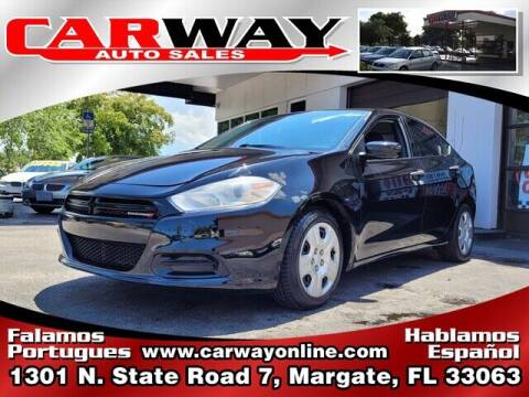 2013 Dodge Dart for sale at CARWAY Auto Sales in Margate FL