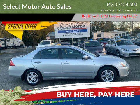 2006 Honda Accord for sale at Select Motor Auto Sales in Lynnwood WA