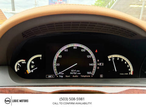 2008 Mercedes-Benz S-Class S 550