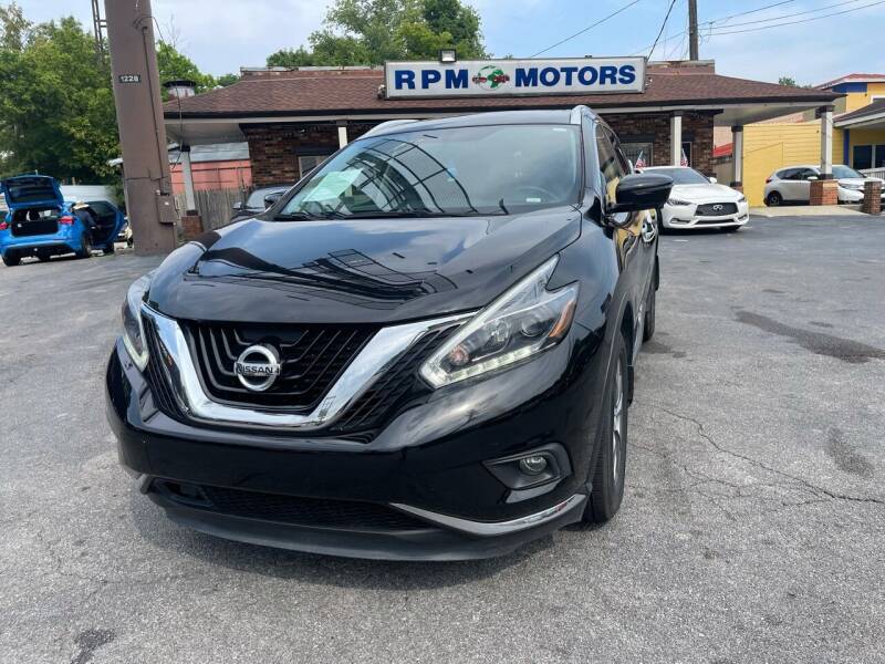 2018 Nissan Murano for sale at RPM Motors in Nashville TN