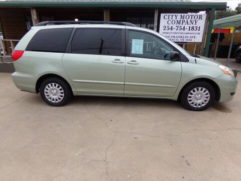 2009 Toyota Sienna for sale at CITY MOTOR COMPANY in Waco TX