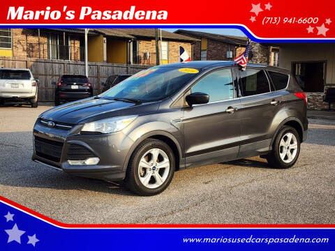 2016 Ford Escape for sale at Mario's Pasadena in Pasadena TX