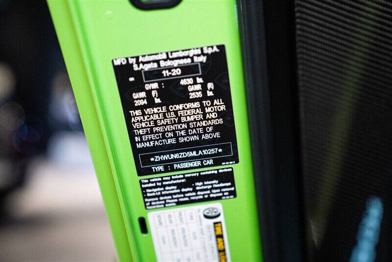 2021 Lamborghini Aventador LP 770-4 SVJ