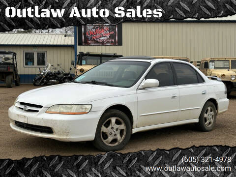 1998 Honda Accord for sale at Outlaw Auto Sales in Viborg SD