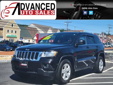 2012 Jeep Grand Cherokee for sale at Advanced Auto Sales in Dracut MA