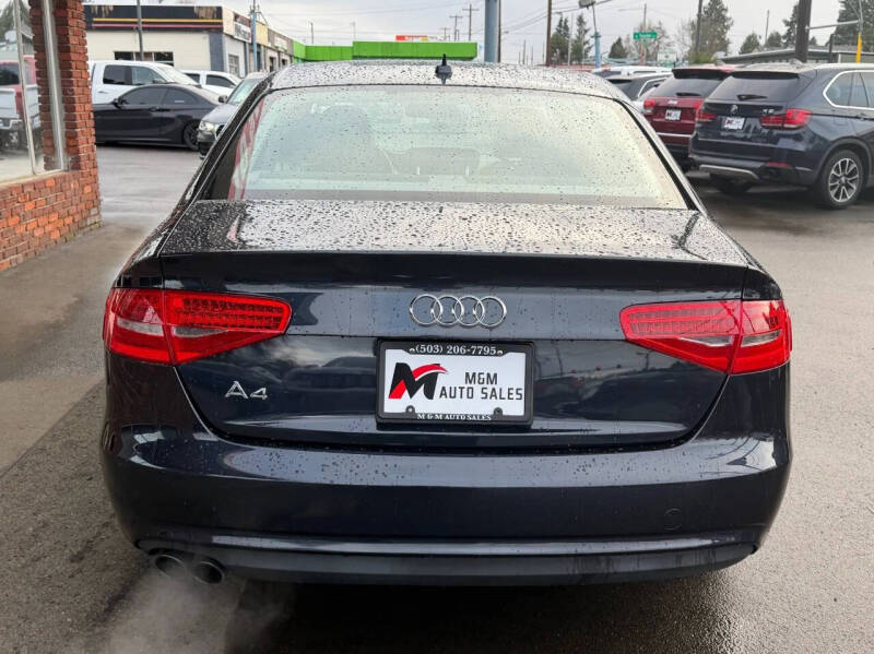 2014 Audi A4 2.0T quattro Premium