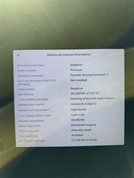 2020 Tesla Model X Long Range Plus