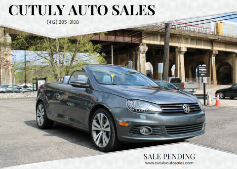 2013 Volkswagen Eos for sale at Cutuly Auto Sales in Pittsburgh PA