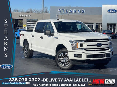 2019 Ford F-150 for sale at Stearns Ford in Burlington NC