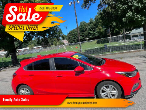 2017 Chevrolet Cruze for sale at family auto sales in Marlborough MA