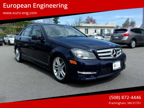 2013 Mercedes-Benz C-Class for sale at European Engineering in Framingham MA