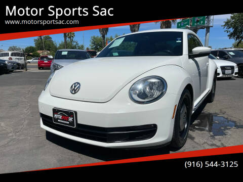 2013 Volkswagen Beetle for sale at Motor Sports Sac in Sacramento CA