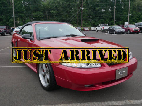 2002 Ford Mustang for sale at BRYNER CHEVROLET in Jenkintown PA