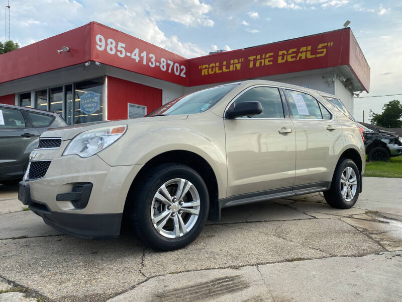 2012 Chevrolet Equinox for sale at Rollin The Deals Auto Sales LLC in Thibodaux LA