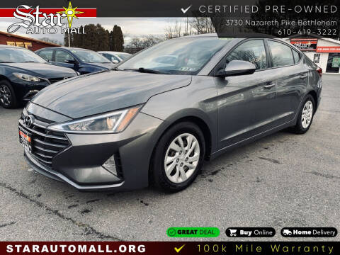 2019 Hyundai Elantra for sale at Star Auto Mall in Bethlehem PA