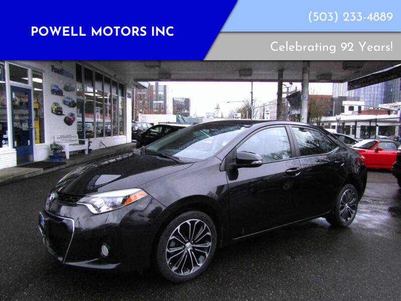 2015 Toyota Corolla for sale at Powell Motors Inc in Portland OR