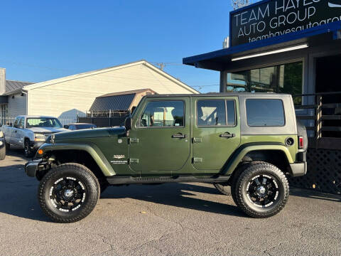 2007 Jeep Wrangler Unlimited for sale at Team Hayes Auto Group in Eugene OR