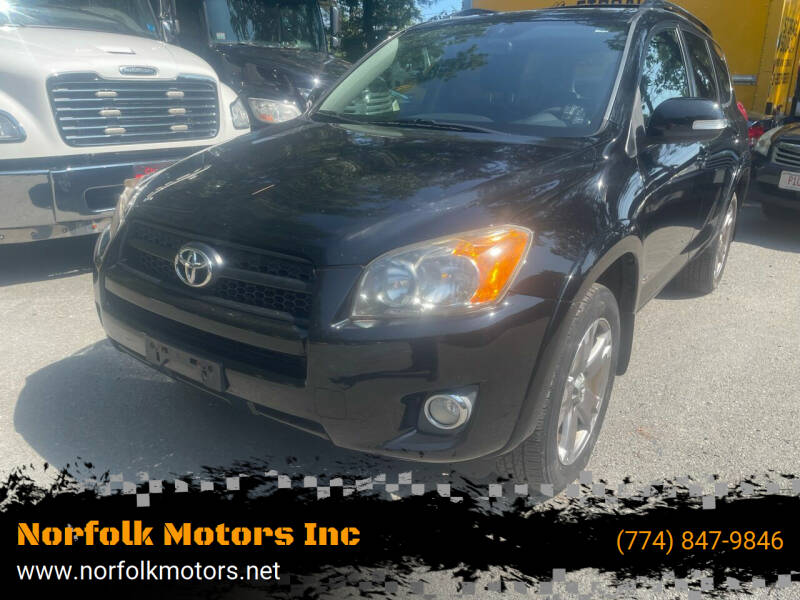 2010 Toyota RAV4 for sale at Norfolk Motors Inc in Norfolk MA