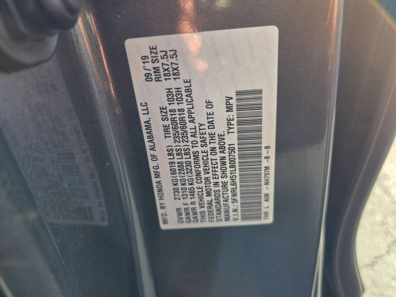 2020 Honda Odyssey EX