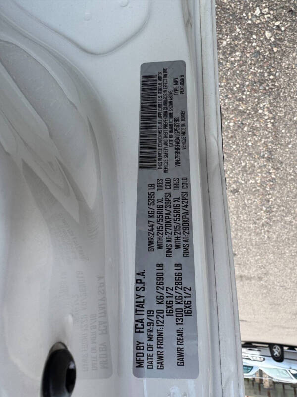 2020 RAM ProMaster City