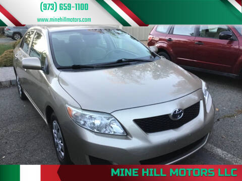 2009 Toyota Corolla for sale at Mine Hill Motors LLC in Mine Hill NJ