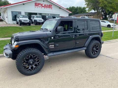 2018 Jeep Wrangler Unlimited for sale at Efkamp Auto Sales in Des Moines IA