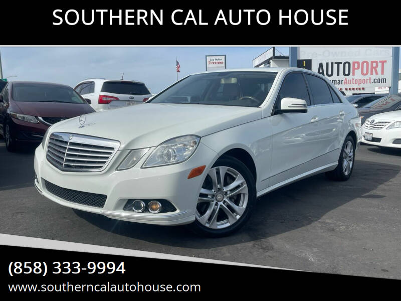 2011 Mercedes-Benz E-Class for sale at SOUTHERN CAL AUTO HOUSE in San Diego CA